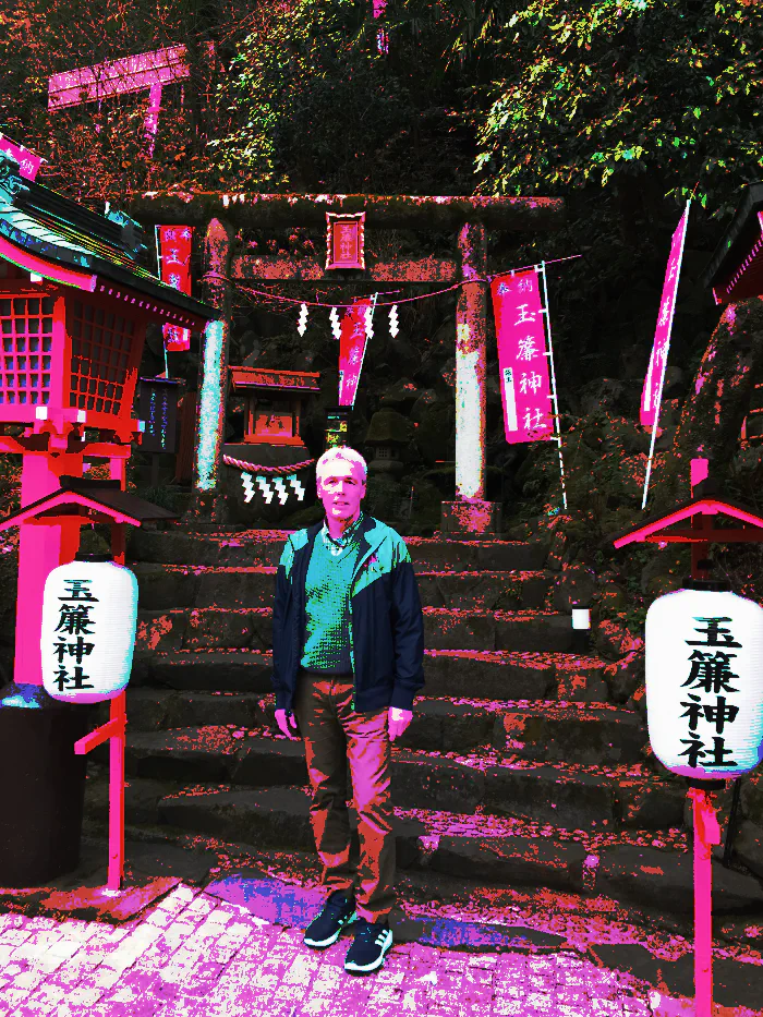 Mark McClure visits Telepathic Coordination Point, Japan